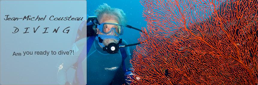 Jean-Michel Cousteau Diving